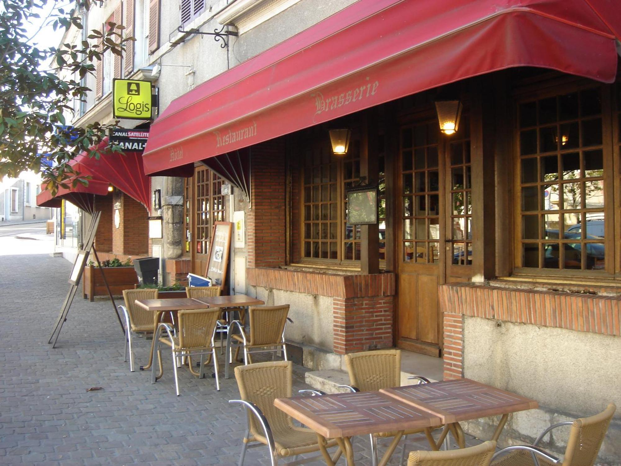 Logis - Hotel Restaurant L'Ecu De France Malesherbes Exteriör bild